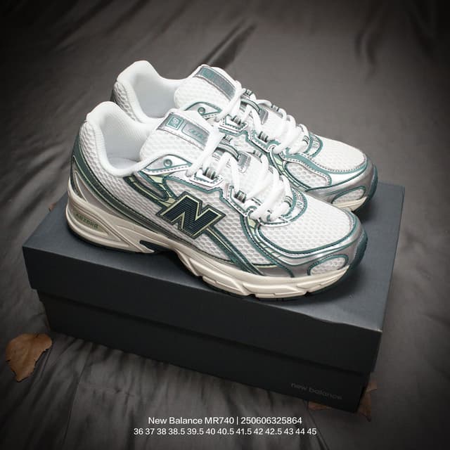 New Balance Mr740 - Silver Swamp Retro Runners | Yupoo Rep Sneakers image 9