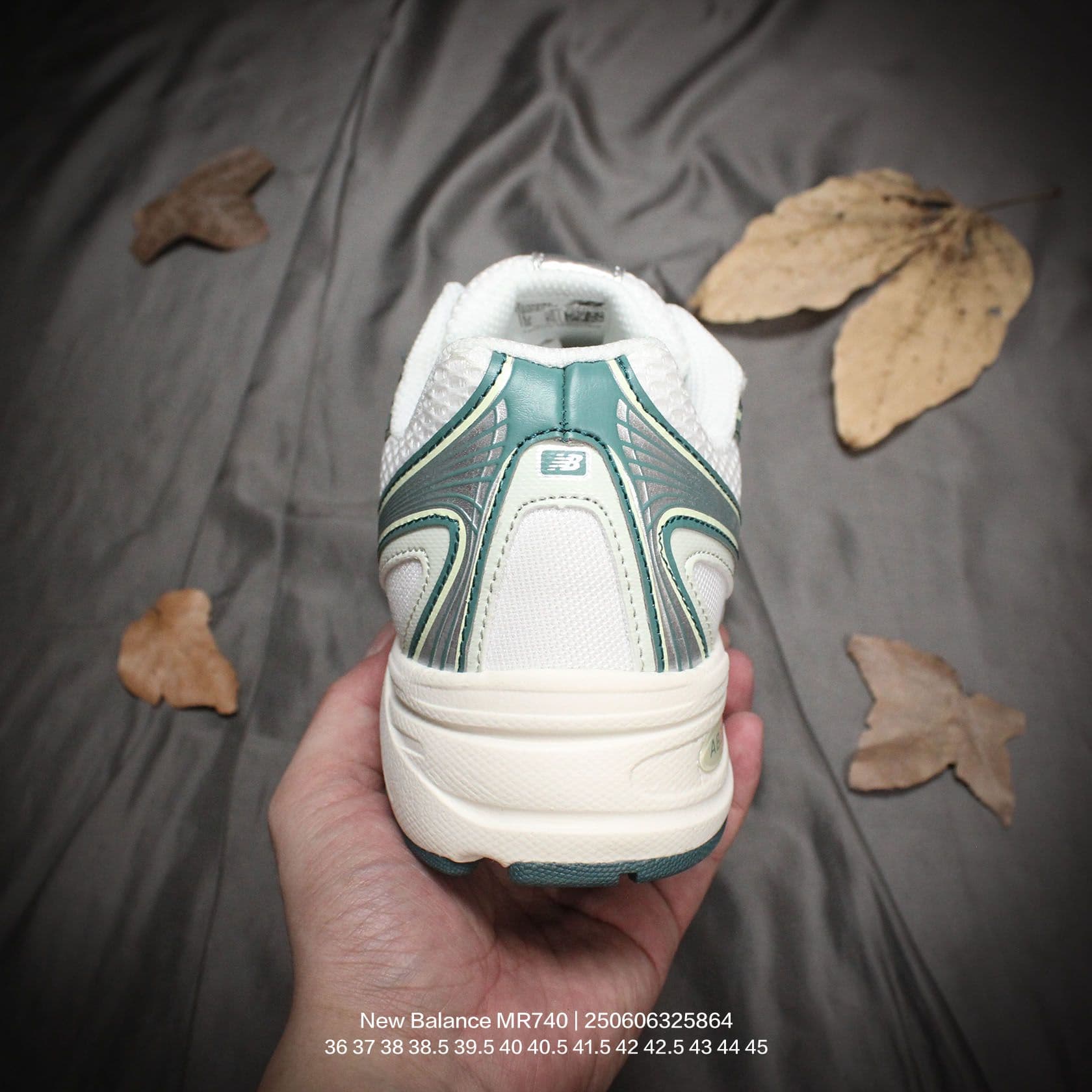 New Balance Mr740 - Silver Swamp Retro Runners 👟 image 4