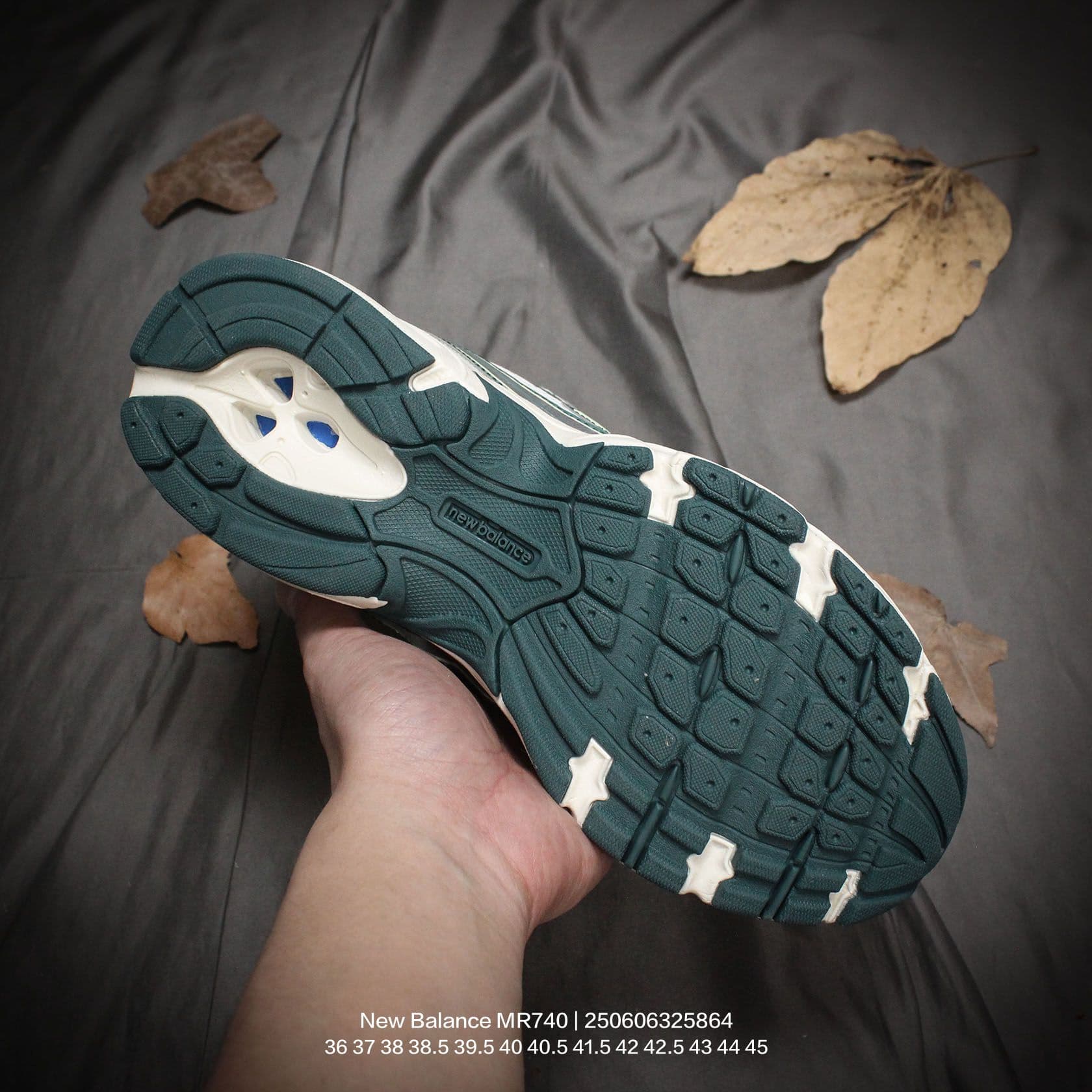 New Balance Mr740 - Silver Swamp Retro Runners 👟 image 5