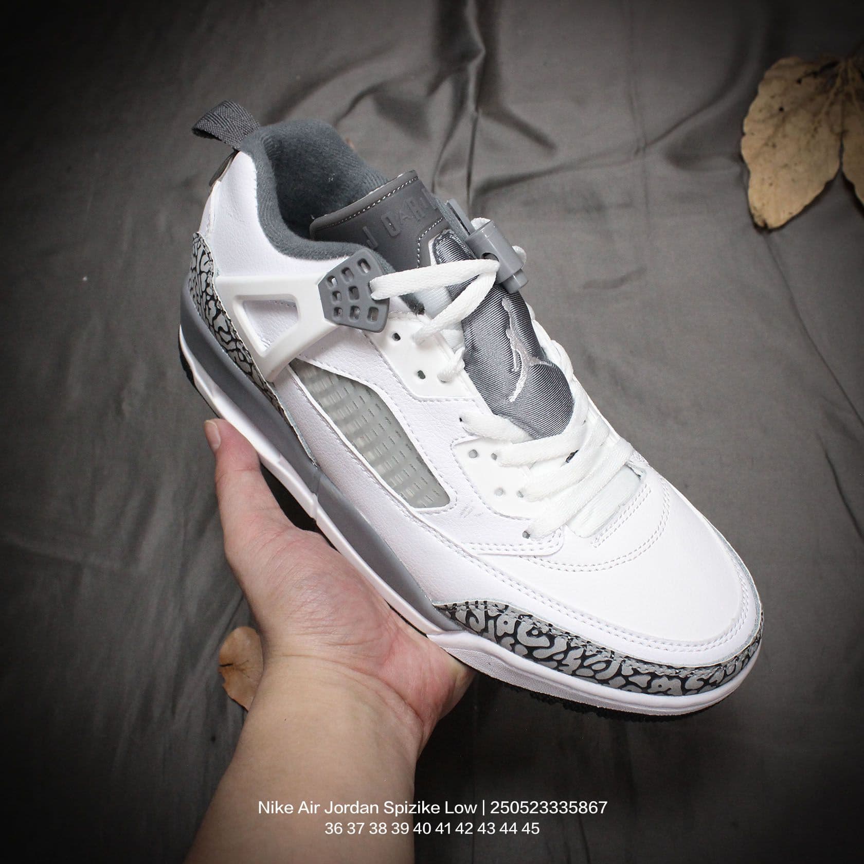 Jordan Spizike Low Retro "White" – Men's Low-Top Lifestyle Sneakers image 1
