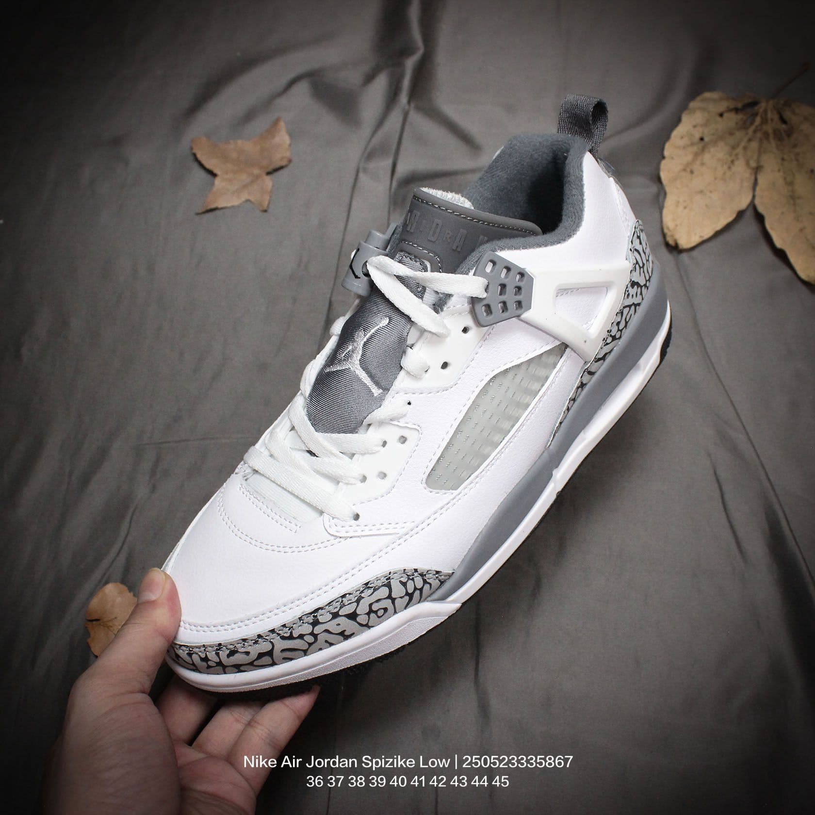 Jordan Spizike Low Retro "White" – Men's Low-Top Lifestyle Sneakers image 3