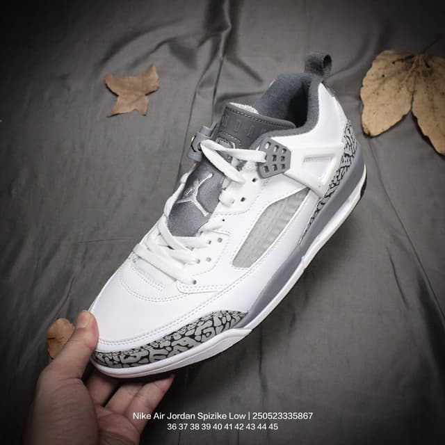 Jordan Spizike Low Retro "White" – Men's Low-Top Lifestyle | Yupoo Rep Sneakers image 3