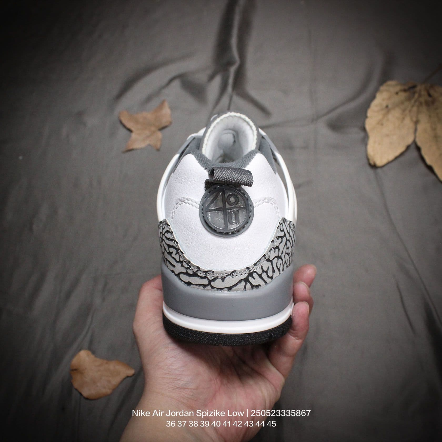 Jordan Spizike Low Retro "White" – Men's Low-Top Lifestyle Sneakers image 4