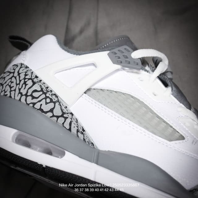 Jordan Spizike Low Retro "White" – Men's Low-Top Lifestyle | Yupoo Rep Sneakers image 6
