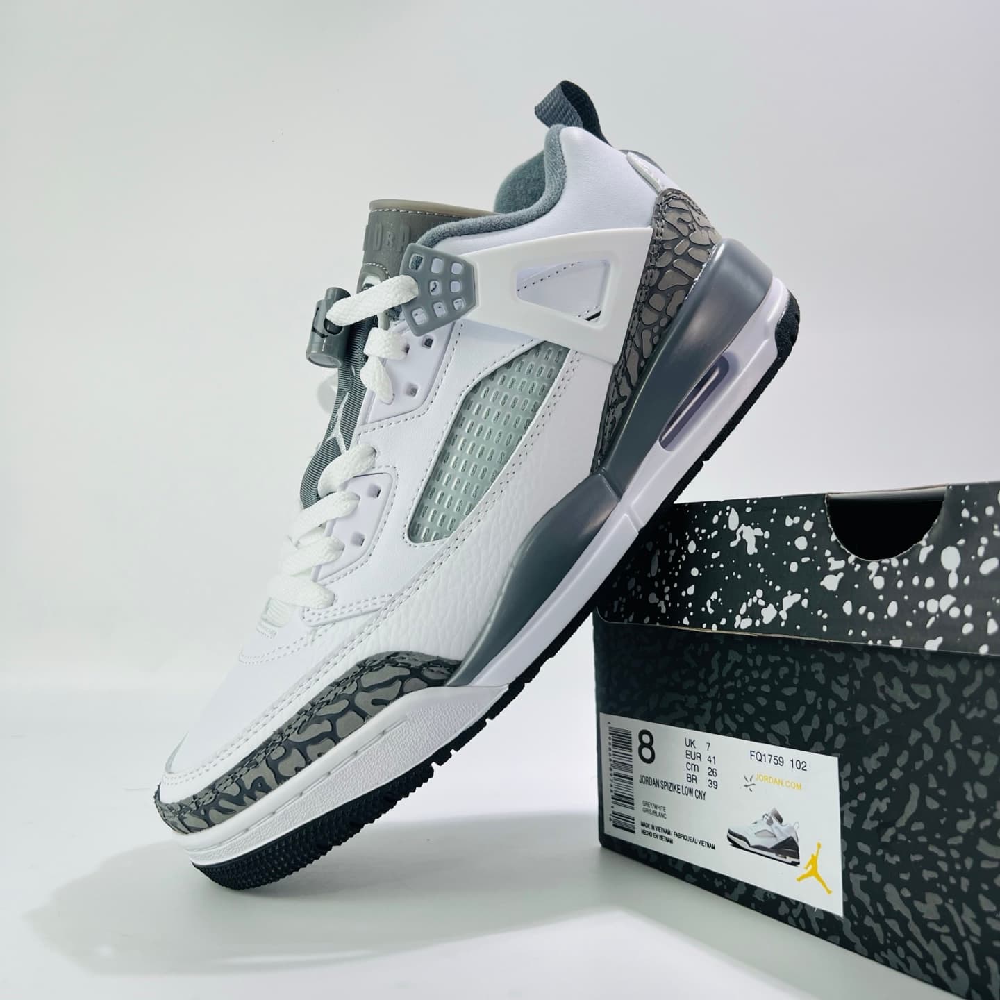 Jordan Spizike Low "Flax" – Men's Retro Low-Top Sneakers image 7