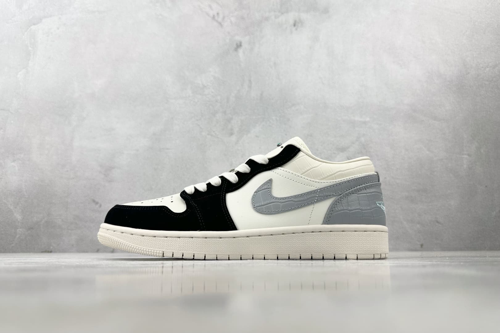 YupooPA Air Jordan 1 Low "White Grey Black"👟 image 1