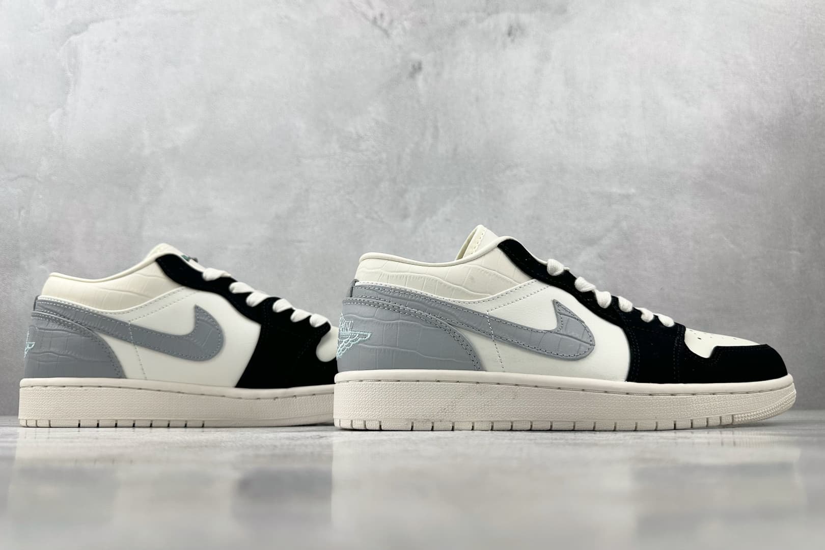 YupooPA Air Jordan 1 Low "White Grey Black"👟 image 6