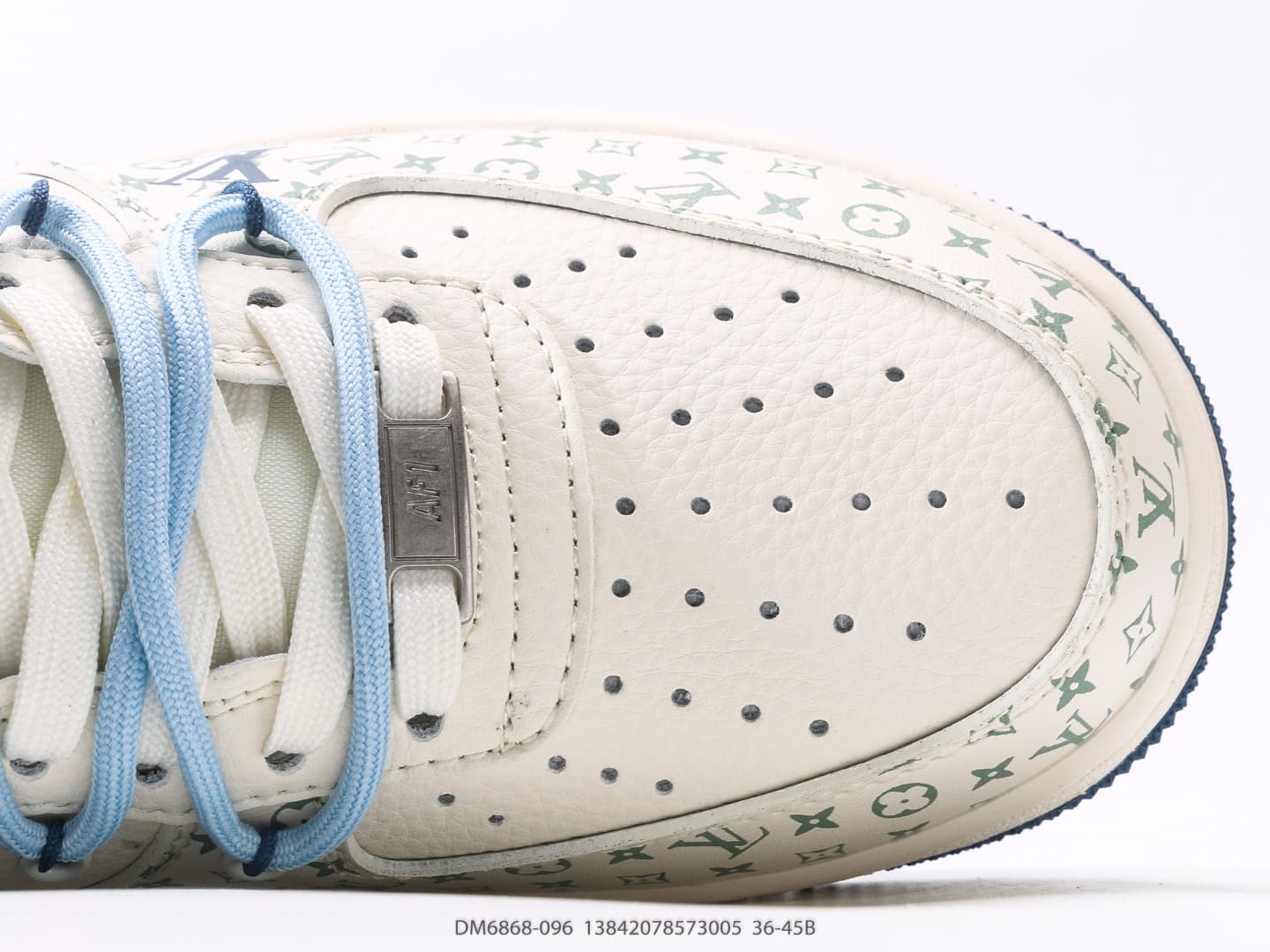 YupooPA Shoes: Nike Air Force 1 Low + LV - Iconic White Retro Sneakers image 8