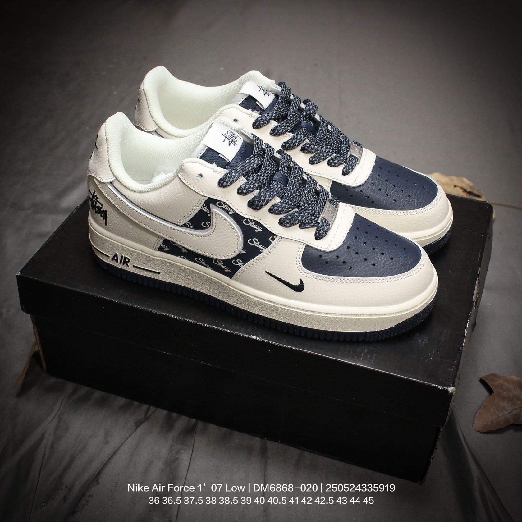 YupooPA Shoes: Nike AF1 x The North Face - Premium Leather TNF Collab👟 image 9