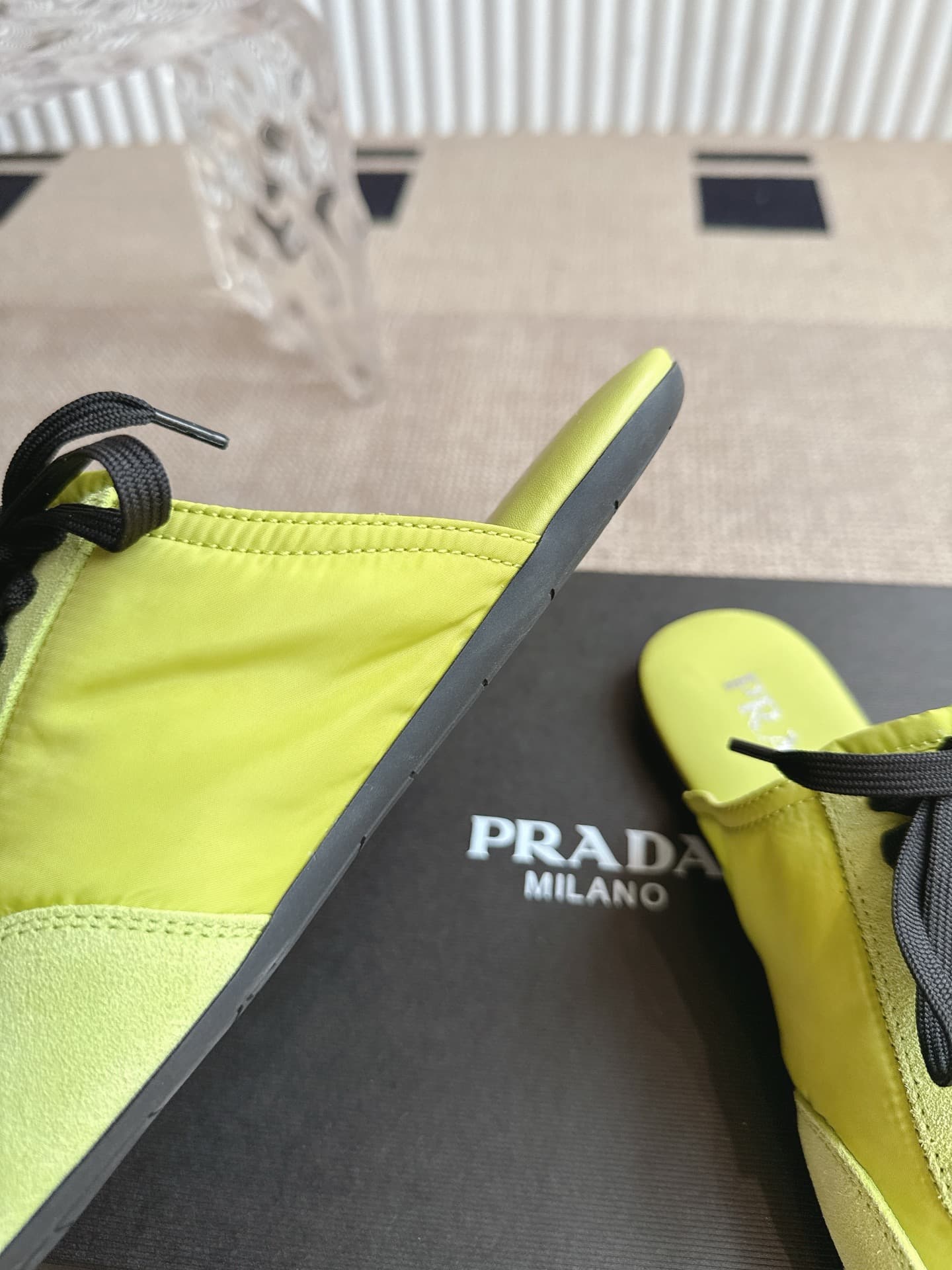 YupooPA Prada | Ballet Trainer - Suede & Lambskin Comfort 👟 image 8