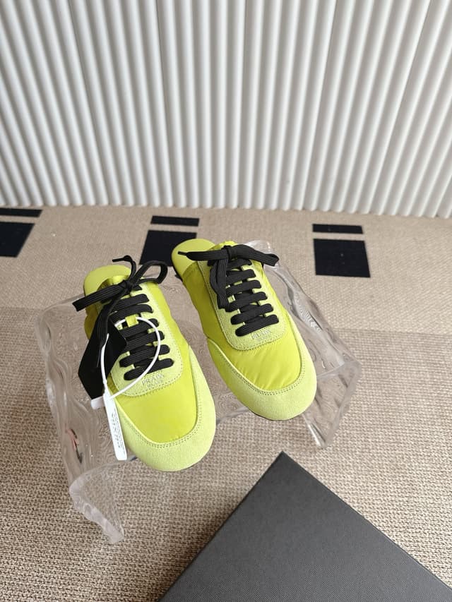 Prada | Ballet Trainer - Suede & Lambskin Comfort | Yupoo Rep Sneakers image 4