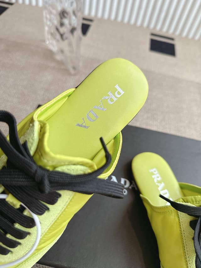 Prada | Ballet Trainer - Suede & Lambskin Comfort | Yupoo Rep Sneakers image 6