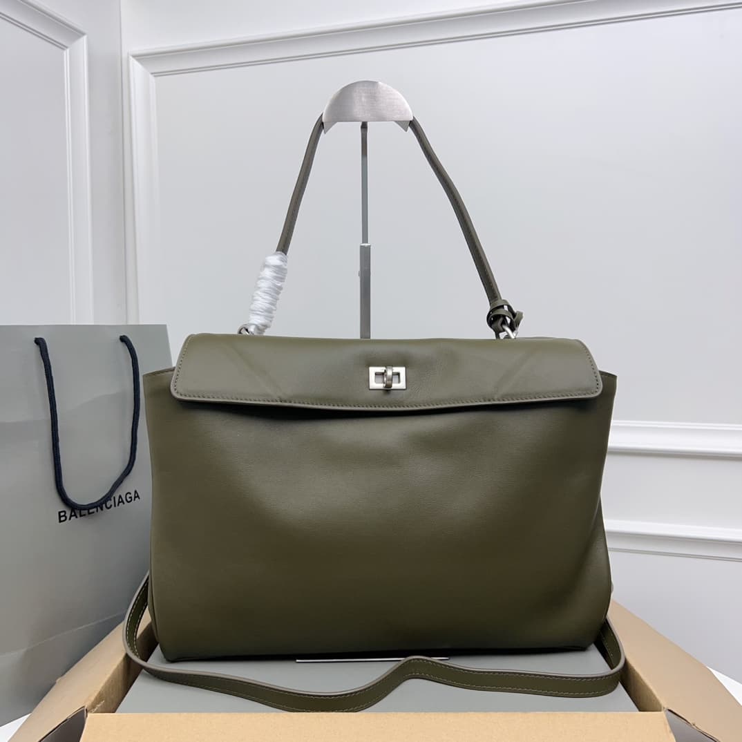 Balenciaga Rodeo Bag - Medium Forest Green | Yupoo Rep Bags