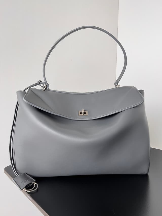 Balenciaga | Rodeo Large - 39.8cm Grey Calf Leather | Yupoo Rep Bags image 1