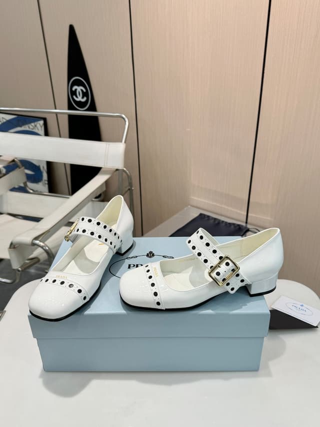 Prada | Mary Jane Shoes - 2025 Dark Retro | Yupoo Rep Sneakers image 7
