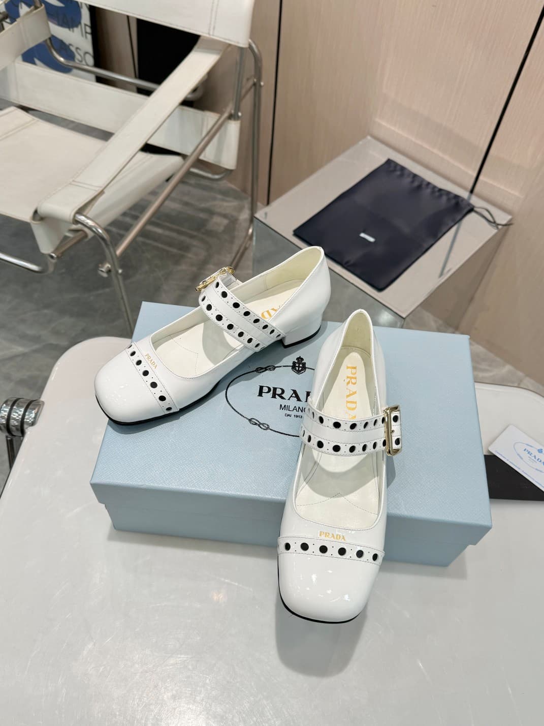 YupooPA Prada | Mary Jane Shoes - 2025 Dark Retro Edition 👠image 5