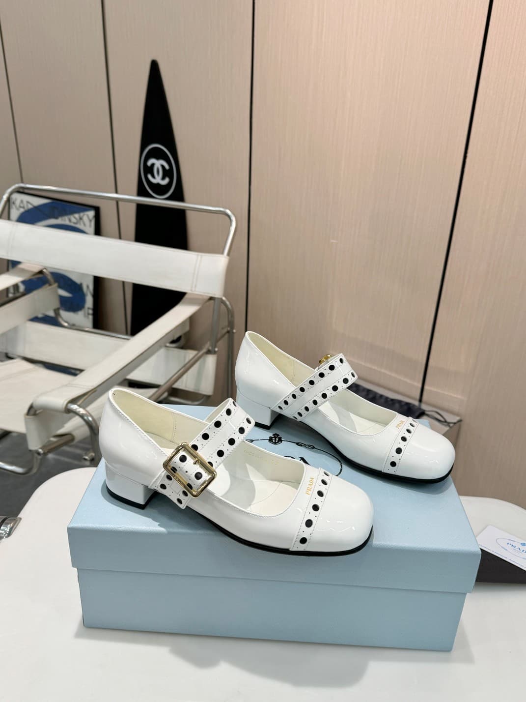 YupooPA Prada | Mary Jane Shoes - 2025 Dark Retro Edition 👠image 6