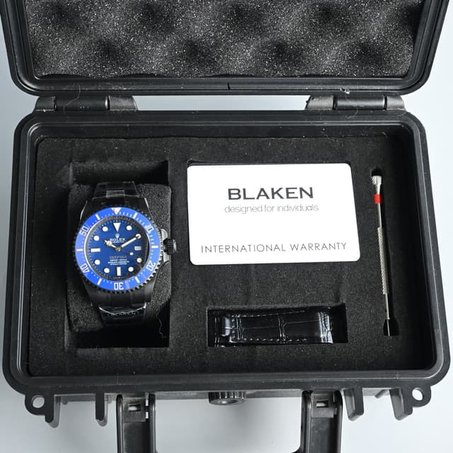 Rolex | Blaken Rolex Sea-Dweller - 44mm Black | Yupoo Rep Watches image 9