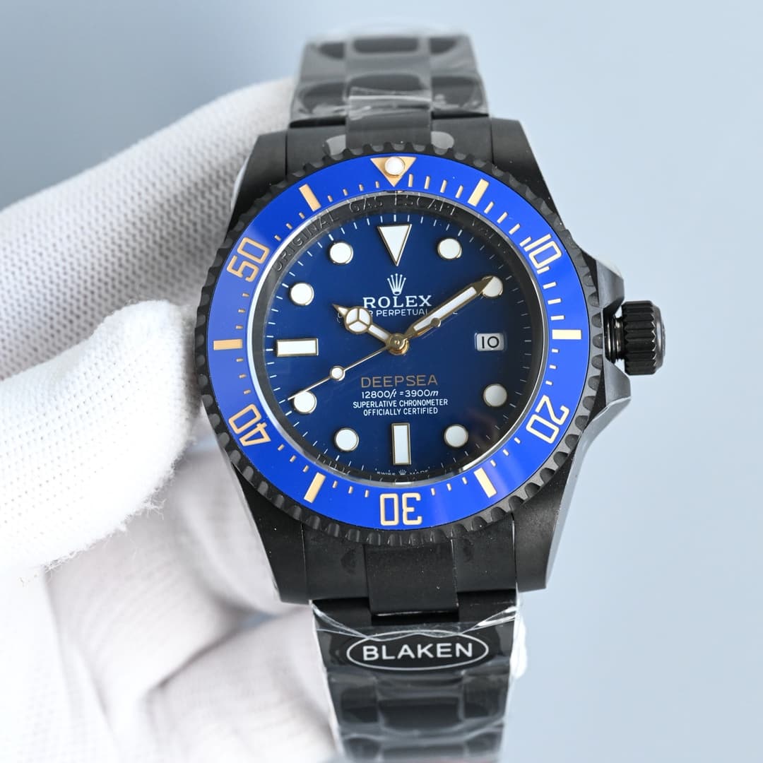 Rolex | Blaken Rolex Sea-Dweller - 44mm Black | Yupoo Rep Watches image 1