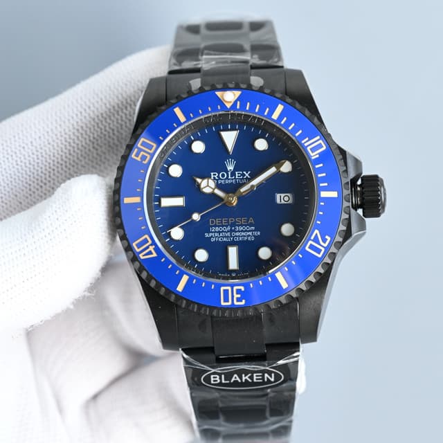 Rolex | Blaken Rolex Sea-Dweller - 44mm Black | Yupoo Rep Watches image 1