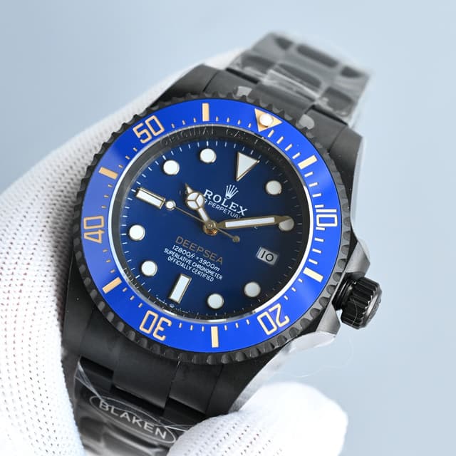 Rolex | Blaken Rolex Sea-Dweller - 44mm Black | Yupoo Rep Watches image 3