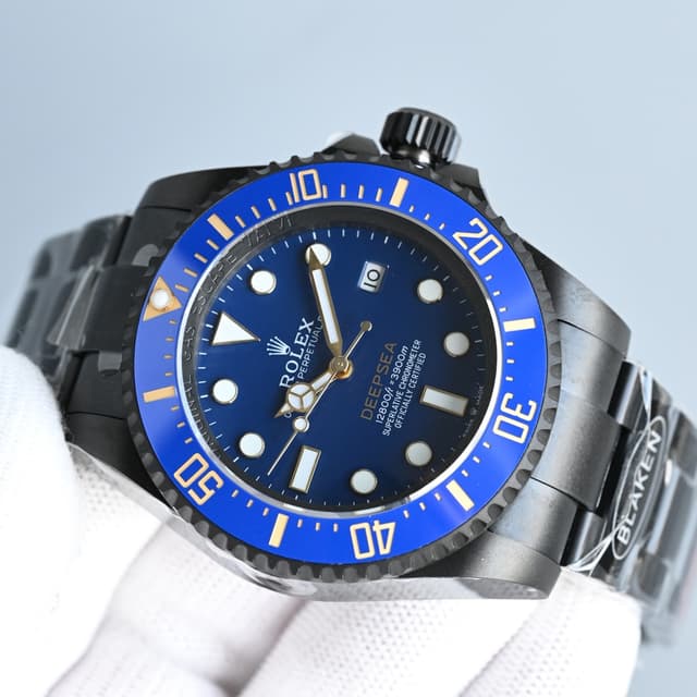 Rolex | Blaken Rolex Sea-Dweller - 44mm Black | Yupoo Rep Watches image 4