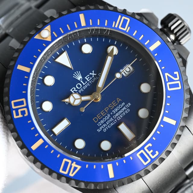 Rolex | Blaken Rolex Sea-Dweller - 44mm Black | Yupoo Rep Watches image 6