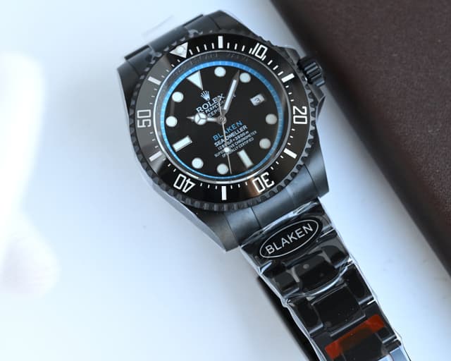 Rolex | Blaken Rolex Sea-Dweller - 44mm Black Pro Diver | Yupoo Rep Watches image 9