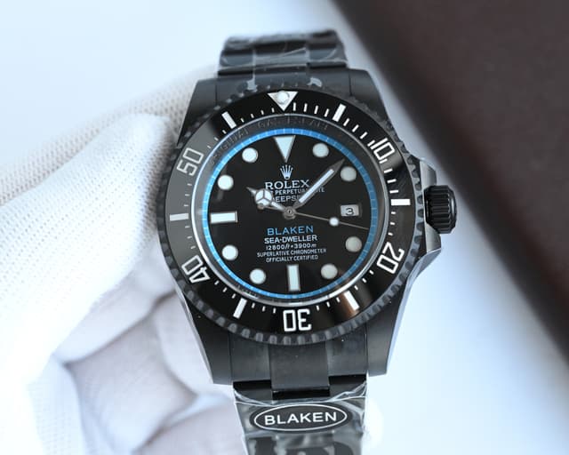 Rolex | Blaken Rolex Sea-Dweller - 44mm Black Pro Diver | Yupoo Rep Watches image 3