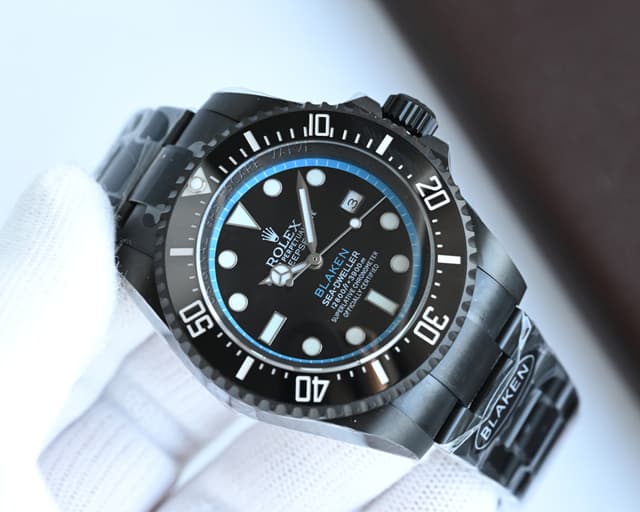 Rolex | Blaken Rolex Sea-Dweller - 44mm Black Pro Diver | Yupoo Rep Watches image 4