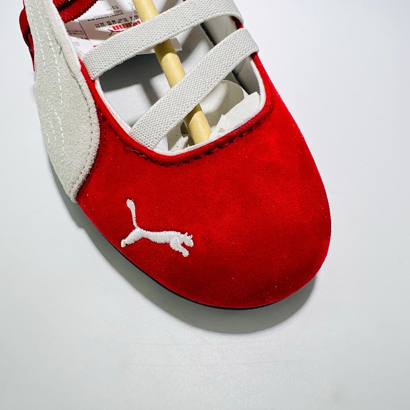 PUMA Speedcat Suede - Women's Fashion Sneakers (Red/White) image 5