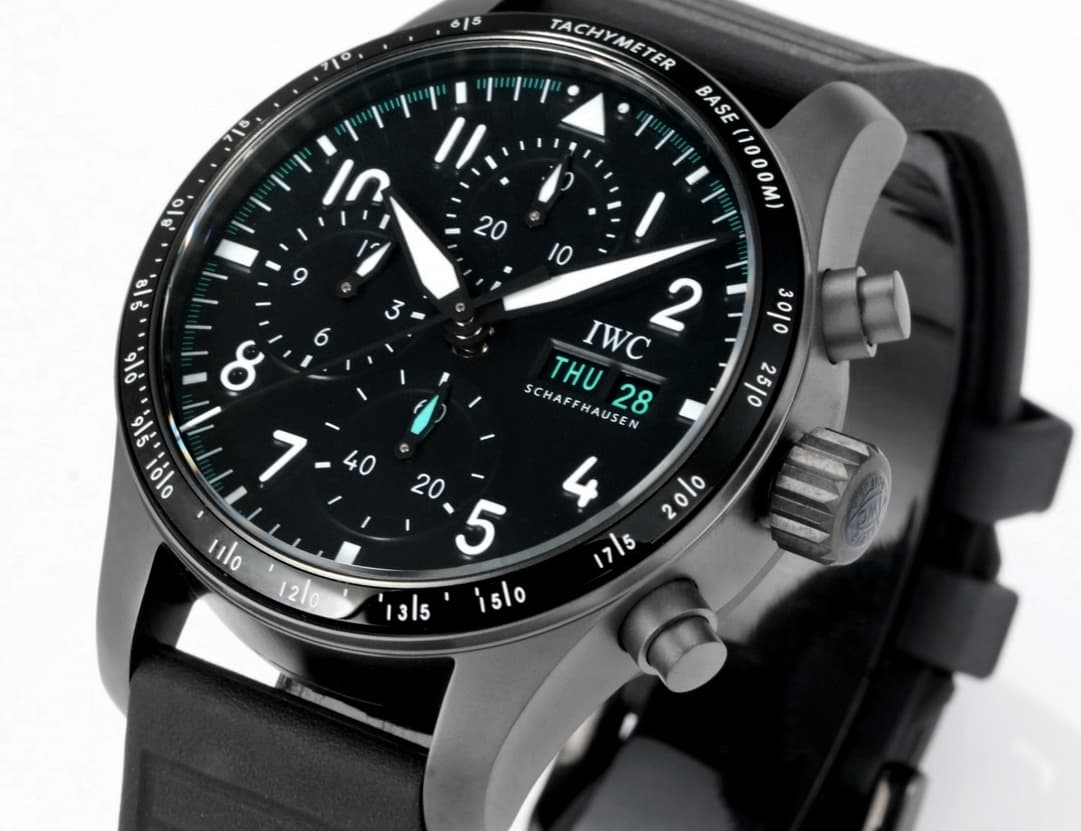 Iwc Pilot 41Mm Steel Watch YupooPA Watch Black image 2