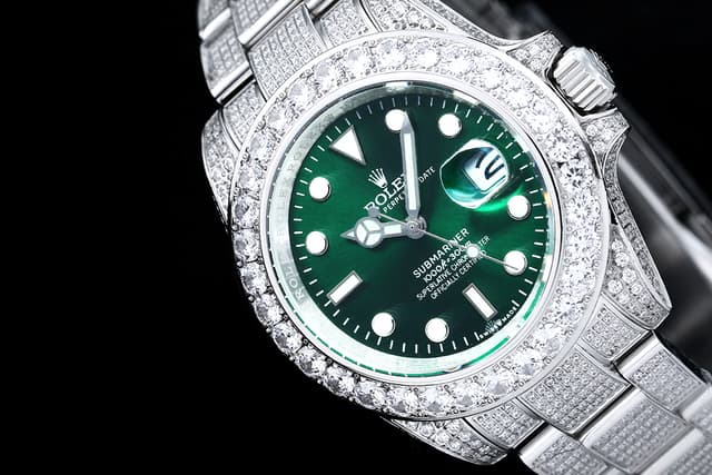 Rolex Full Diamond Watch-904L Steel Case | Yupoo Rep Watches image 5