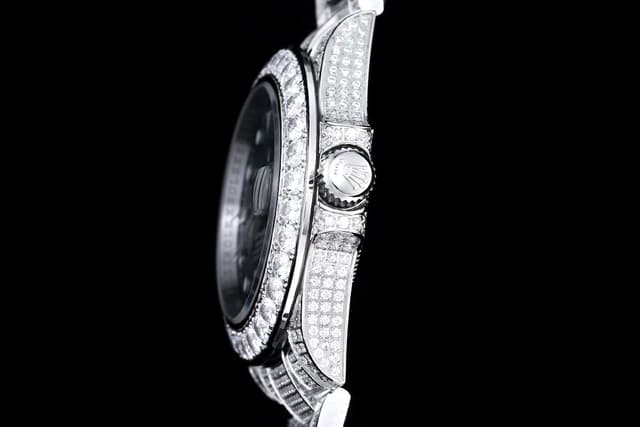 Rolex Full Diamond Watch-904L Steel Case | Yupoo Rep Watches image 6
