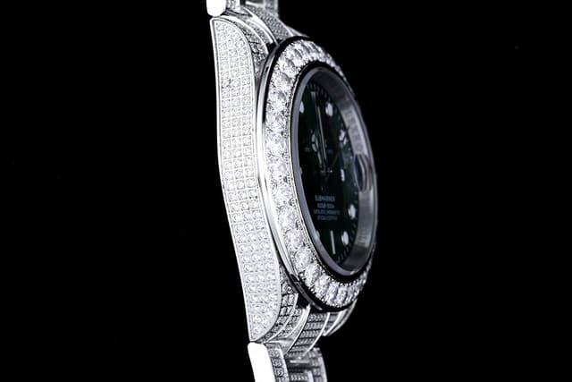 Rolex Full Diamond Watch-904L Steel Case | Yupoo Rep Watches image 7