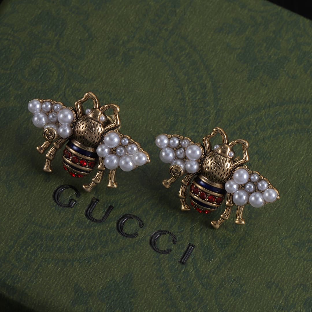 Gucci Stud Earrings YupooPA Lv Jewelry image 4