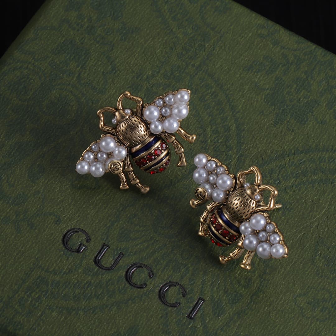 Gucci Stud Earrings YupooPA Lv Jewelry image 5