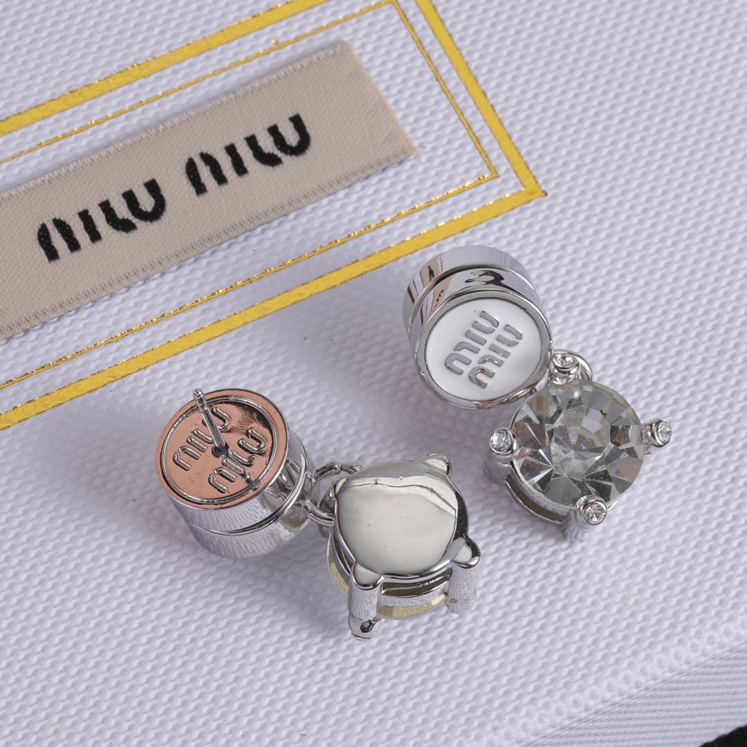 Miumiu Stud Earrings YupooPA Lv Jewelry image 3