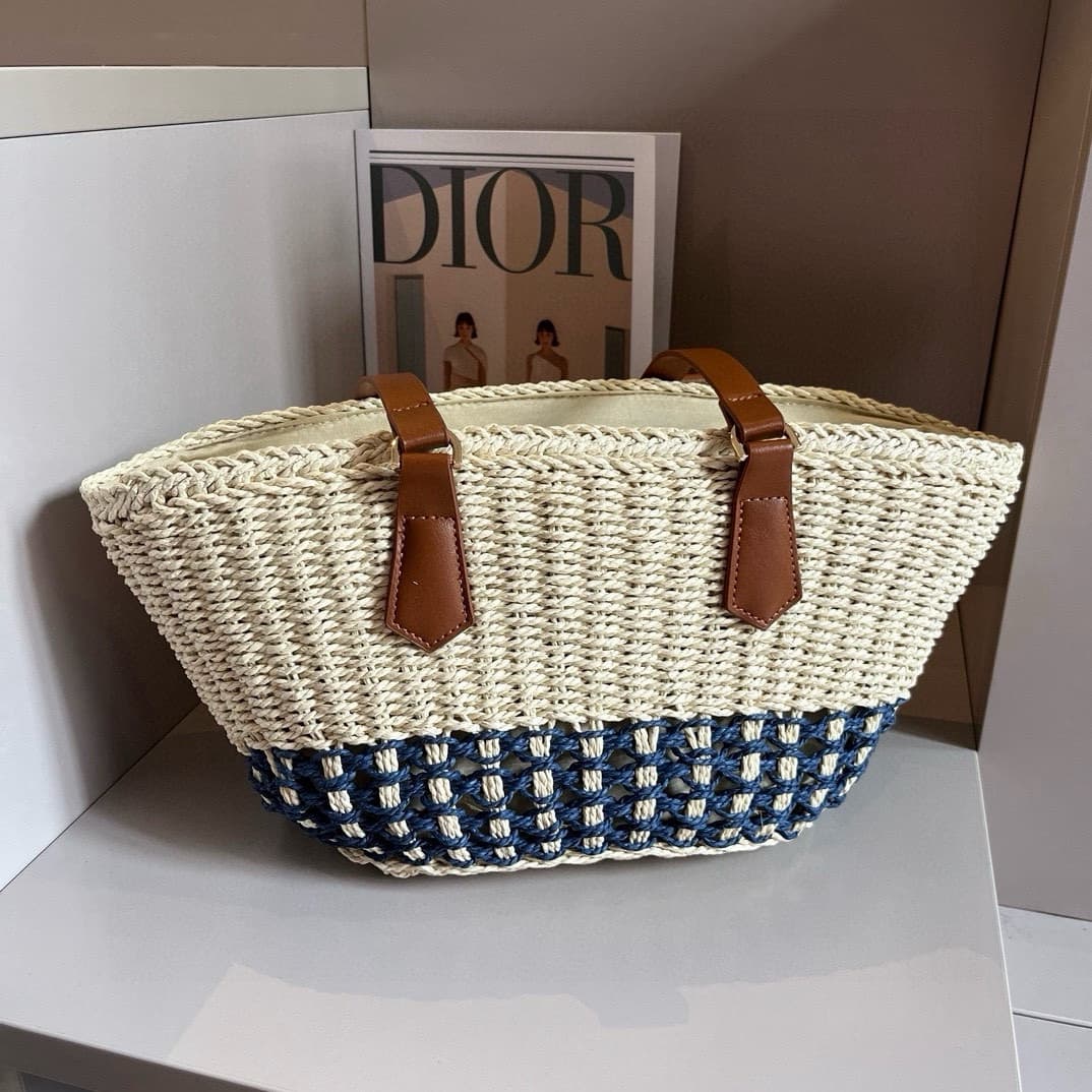 Prada Casual Rattan Tote Bag image 5