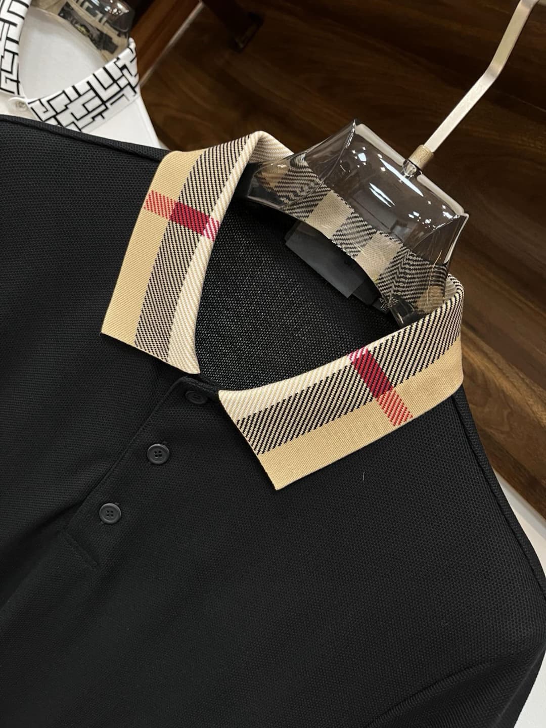 Burberry-🔥🔥1964ss Spring Fashion Collar T-shirt image 4