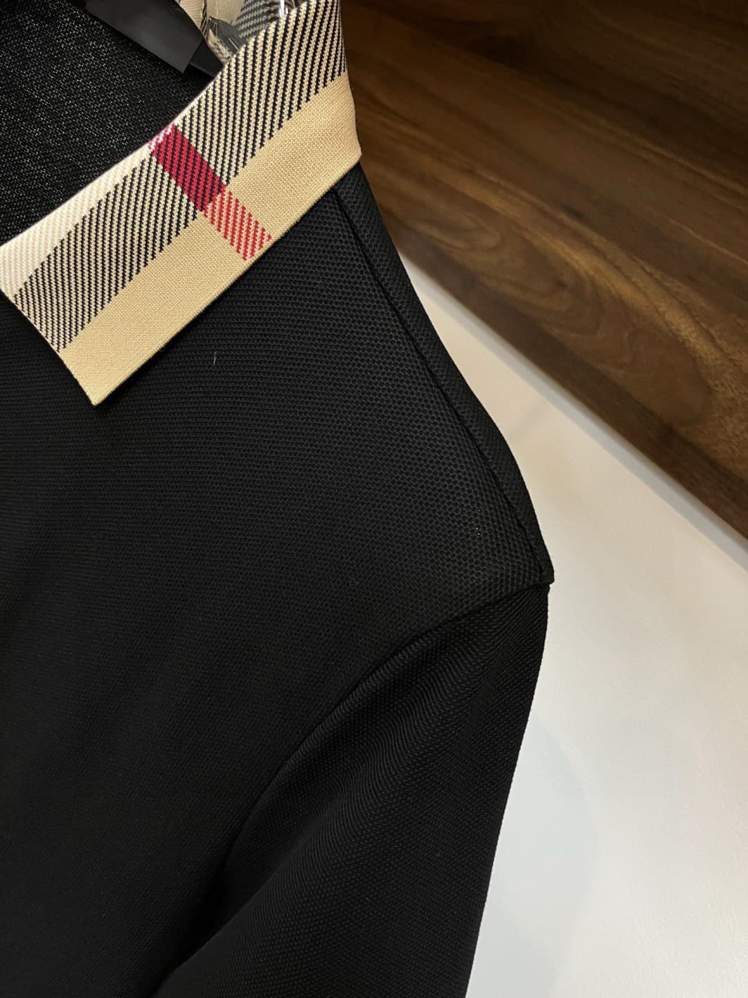 Burberry-🔥🔥1964ss Spring Fashion Collar T-shirt image 5