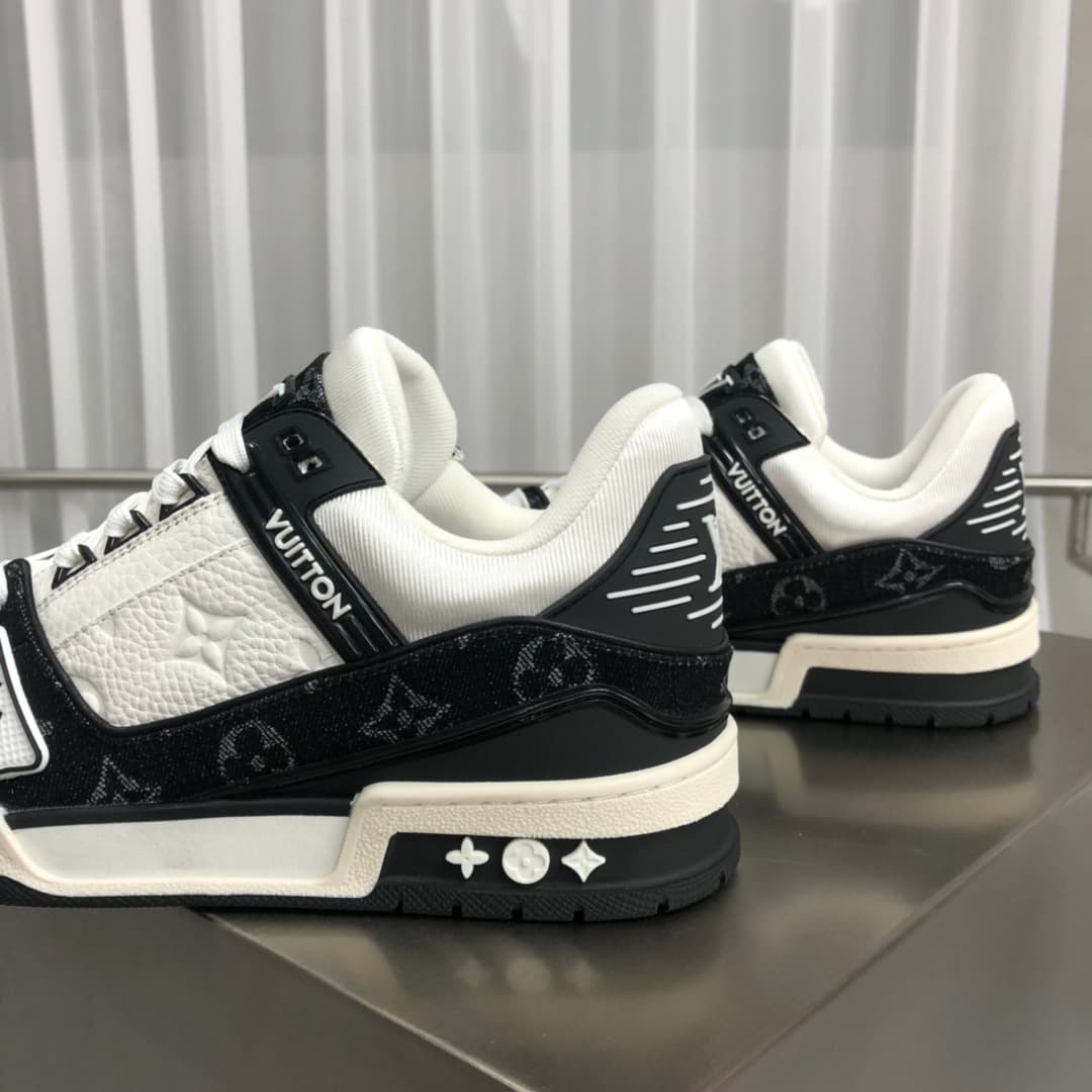 YupooPA Shoes: LV Trainer Sneakers - Monogram Patchwork Leather (Virgil Abloh Inspired) image 6
