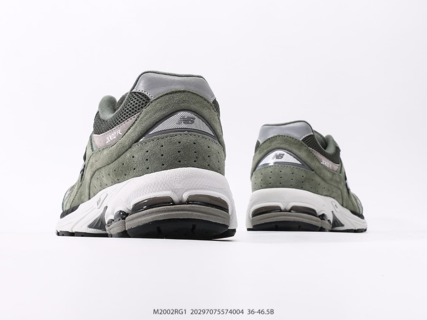 YupooPA Shoes: New Balance 2002 - Military Green Retro Runners image 6