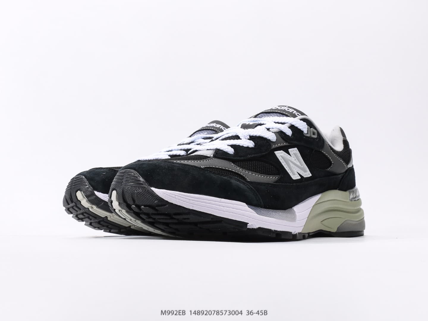 YupooPA Shoes: Jound × New Balance 992 - Premium Pigskin Retro Runners image 5