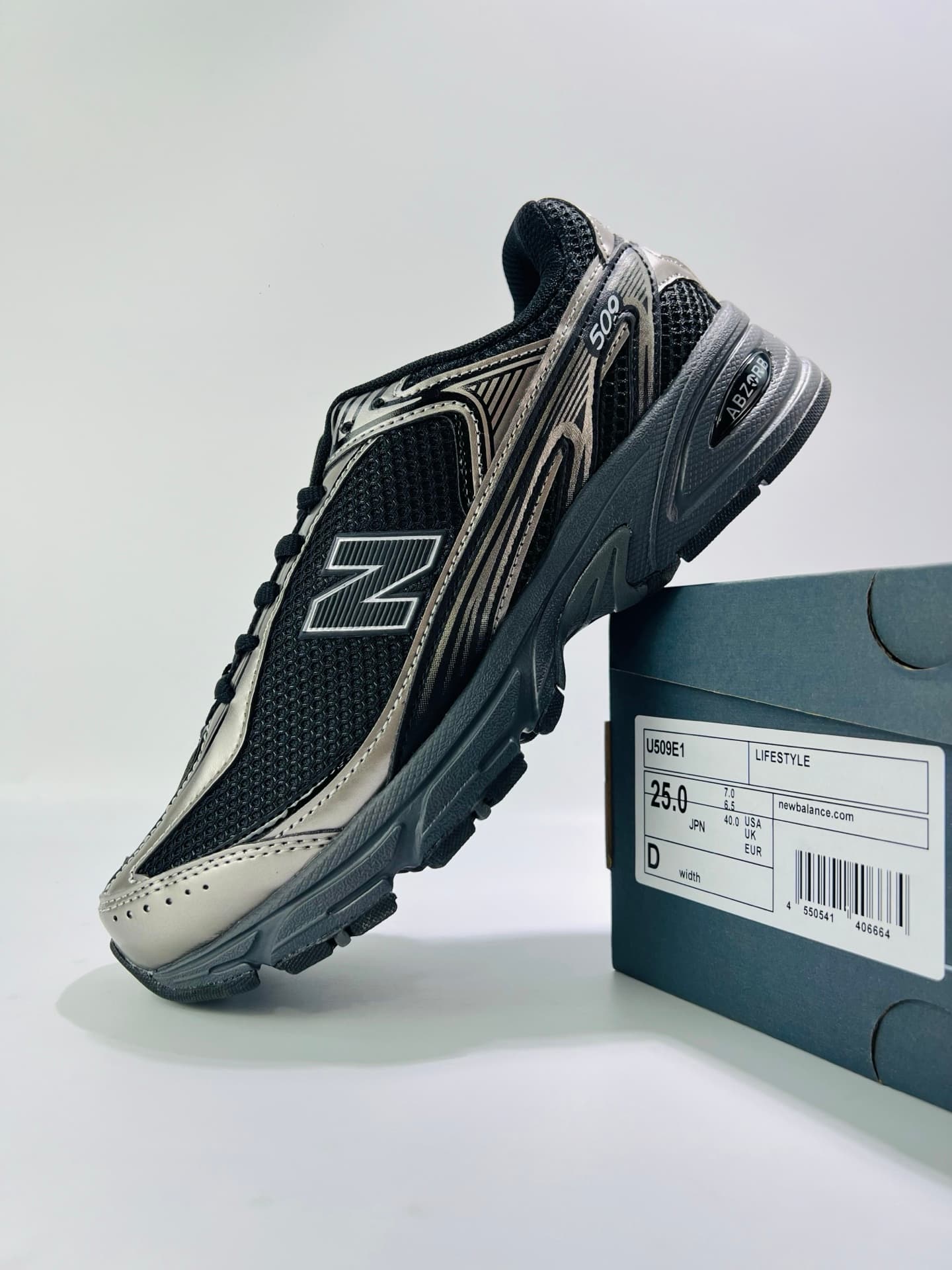 XLIM × New Balance 509 Unisex Lifestyle Sneakers (Black/Purple) image 7