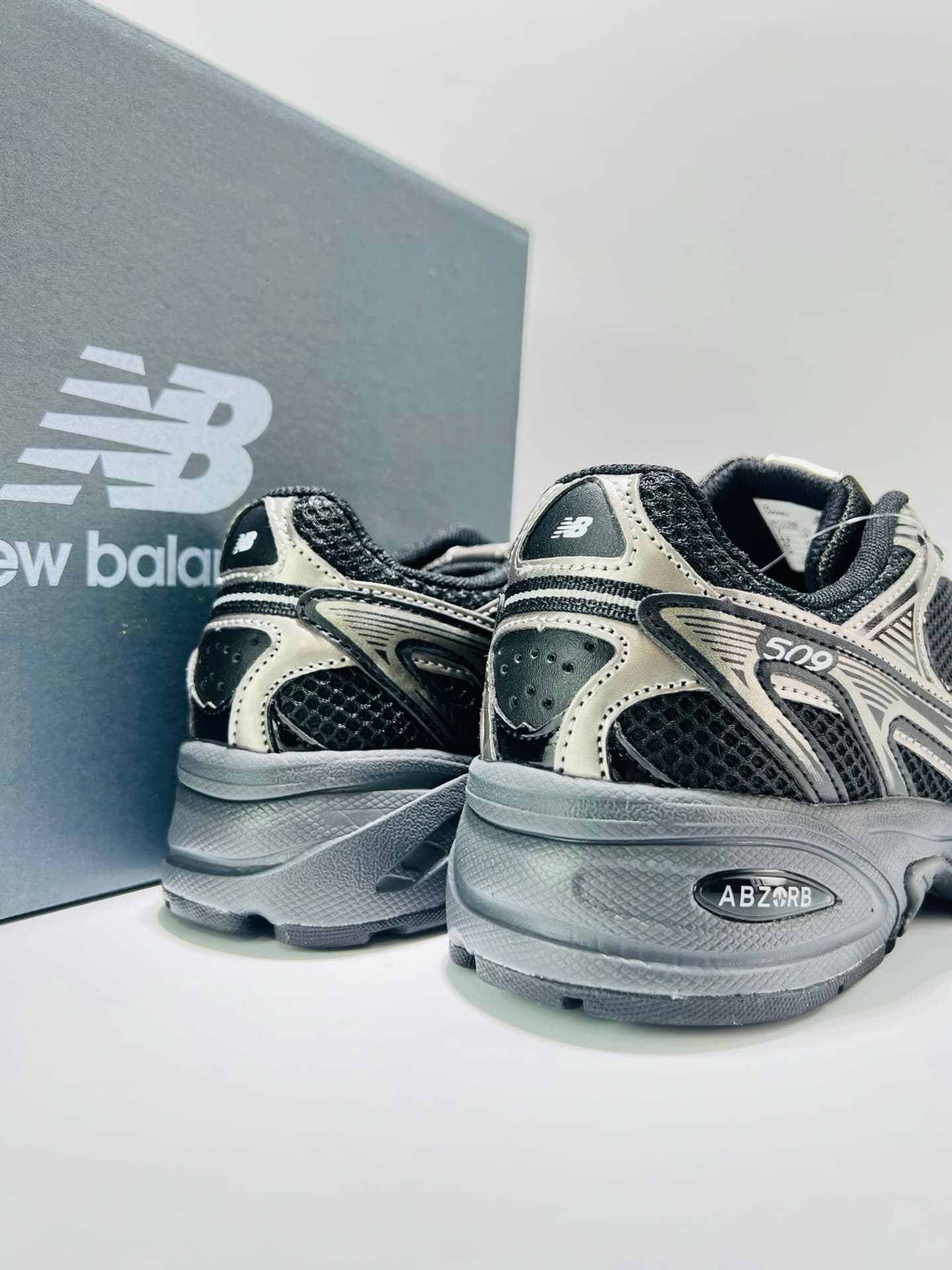 XLIM × New Balance 509 Unisex Lifestyle Sneakers (Black/Purple) image 8