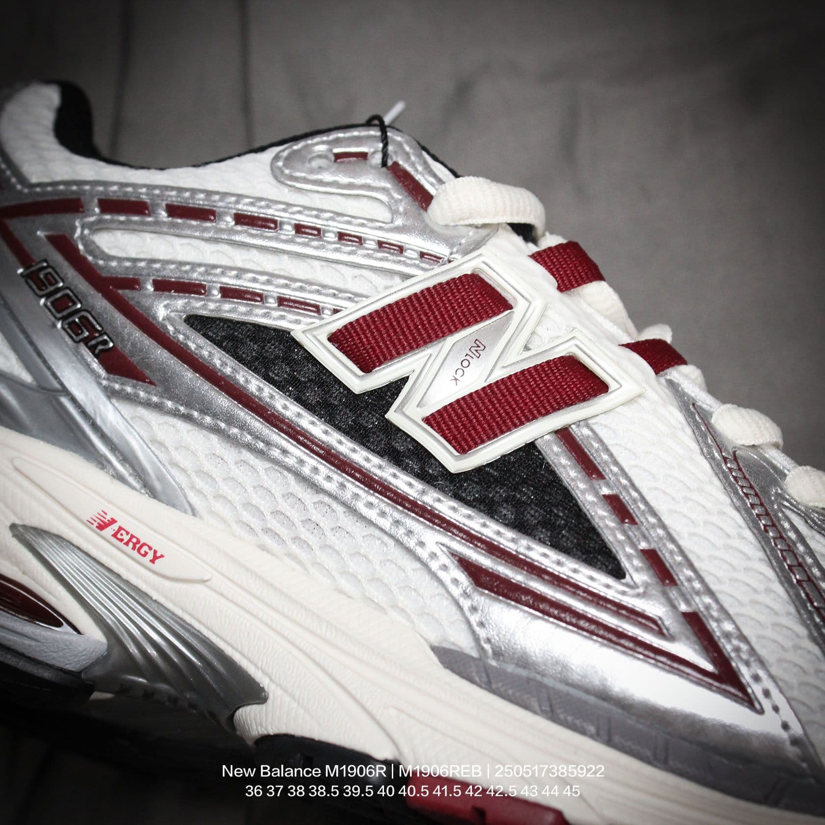 YupooPA Shoes: New Balance M1906R Silver - Eco Leather Retro Runners 👟 image 6