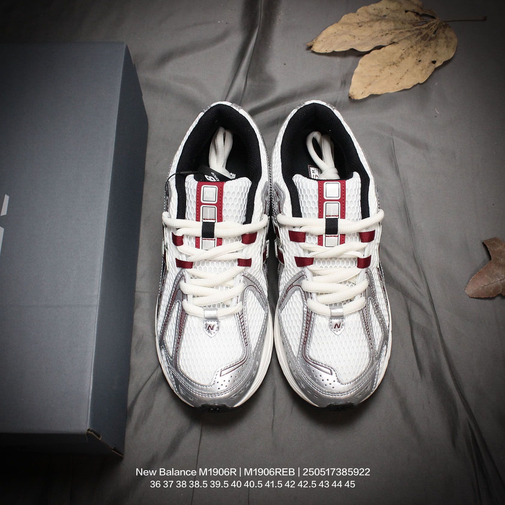 YupooPA Shoes: New Balance M1906R Silver - Eco Leather Retro Runners 👟 image 8