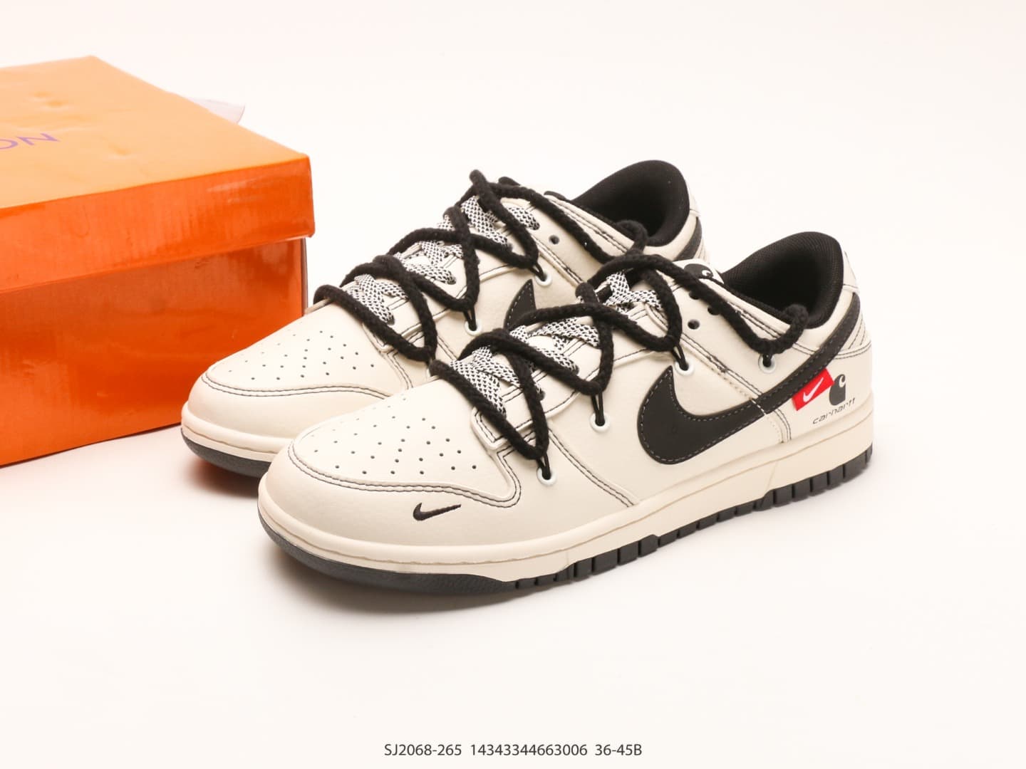 YupooPA Shoes: LV x Nike Dunk Low Carhartt - Custom Streetwear Sneakers (Made by Ideas)  image 9