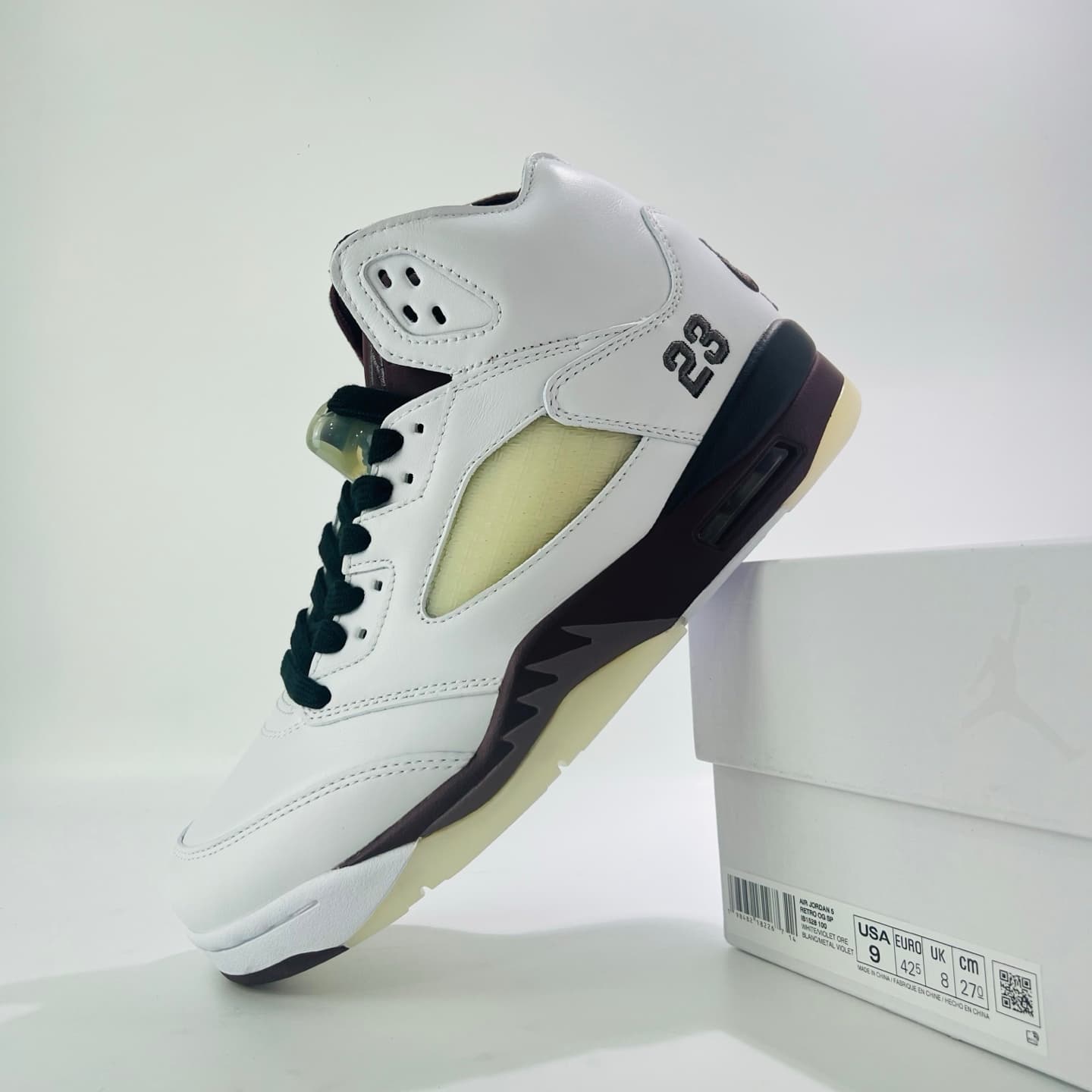 A Ma Manière x Air Jordan 5 Retro "Burgundy Crush" image 7